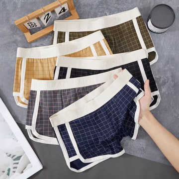 GridFlex Luxe Comfort Trunks – Pack of 3