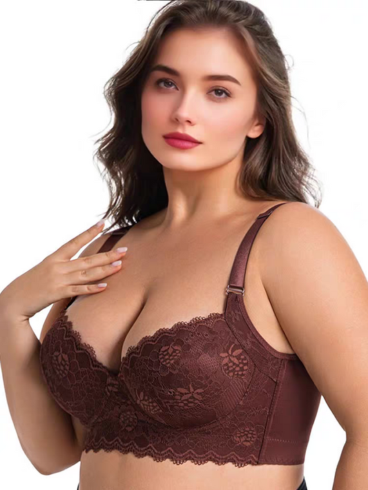 Velour Bloom Lace Contour Bra