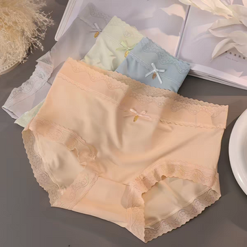 LaceBloom Soft Stretch Panties – Pack of 4