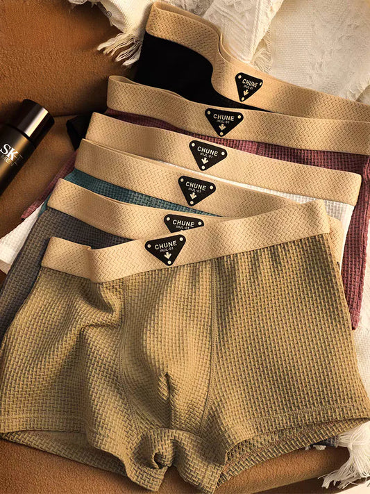 Obsidian Weave Luxe Boxer Briefs