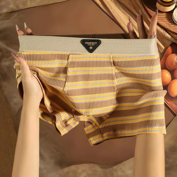 RetroRib Stripe Comfort Trunks – Pack of 3